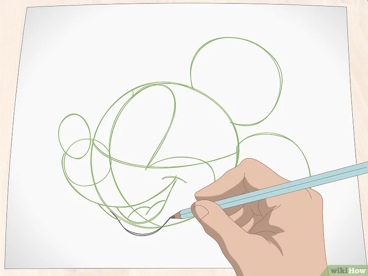 Tiêu đề ảnh Draw Mickey Mouse Step 19
