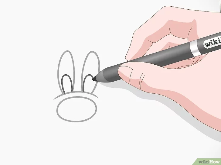 Tiêu đề ảnh Draw Mickey Mouse Step 4