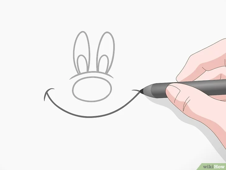 Tiêu đề ảnh Draw Mickey Mouse Step 5