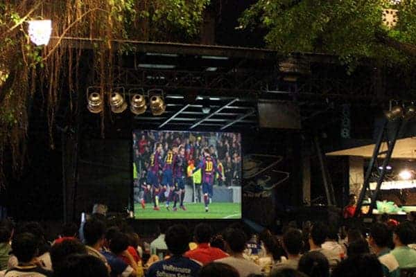quán cafe bóng đá đêm ở Đà nẵng